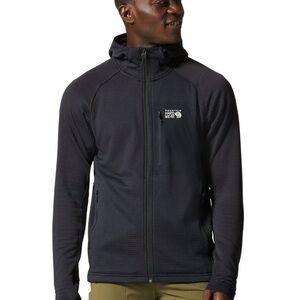 Mountain Hardwear Men's Polartec Power Grid Half Zip Jacket, Small